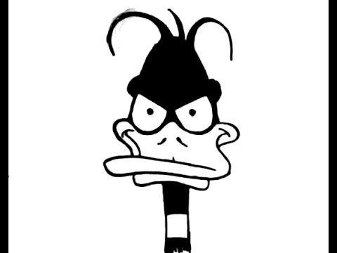 480x360 How To Draw Daffy Duck