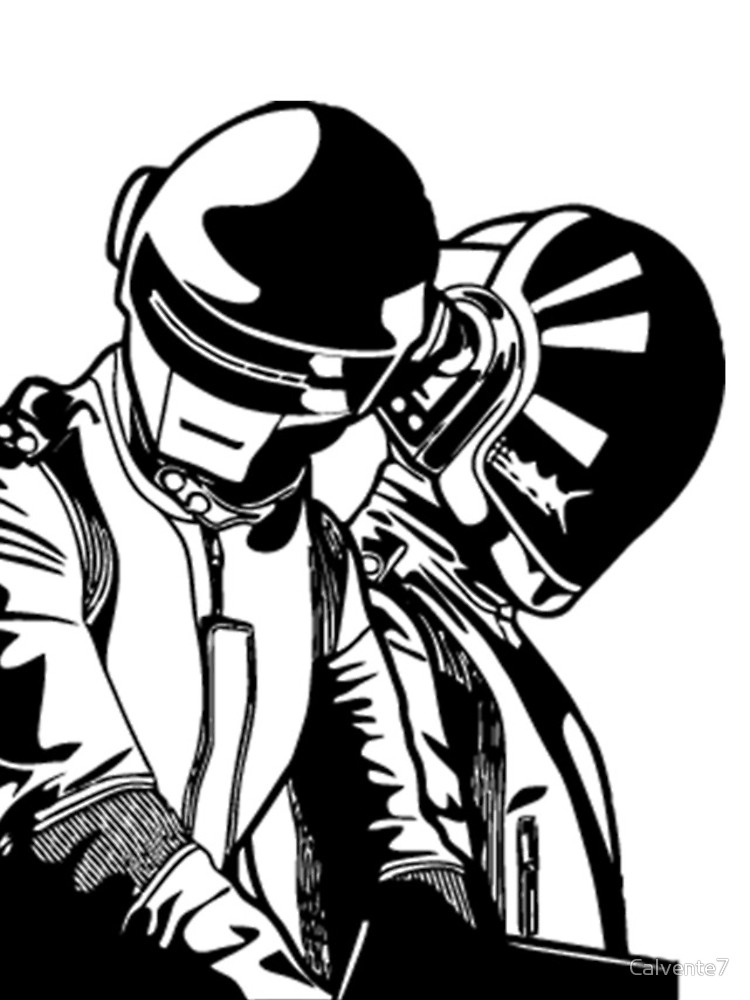 750x1000 Design Drawing Daft Punk Iphone Cases Amp Skins By Calvente7