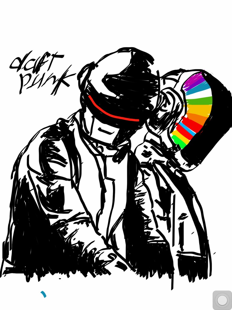 768x1024 Daft Punk