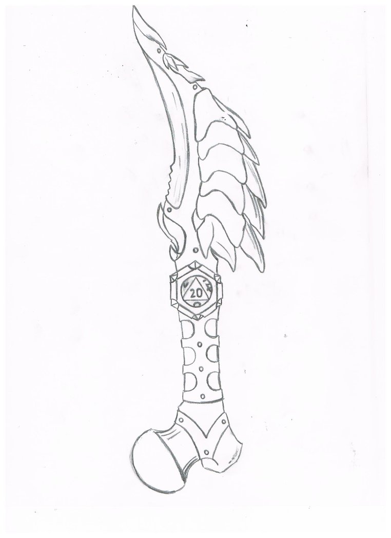Dagger Drawing at GetDrawings | Free download