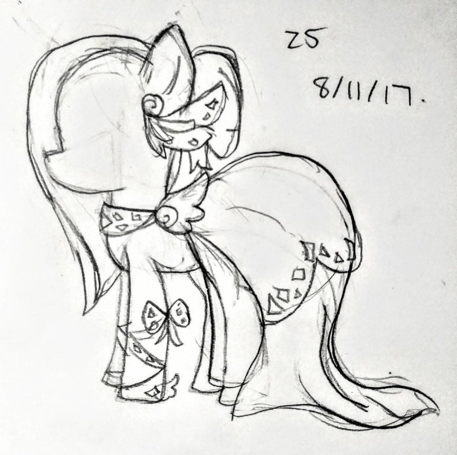 896x892 Daily Drawing 25 Mlp Fashion Design By Abicat3043