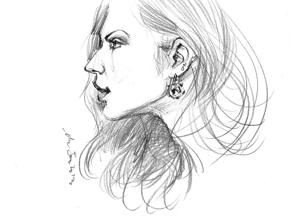 1024x765 Daily Sketch 1949 By Nosoart