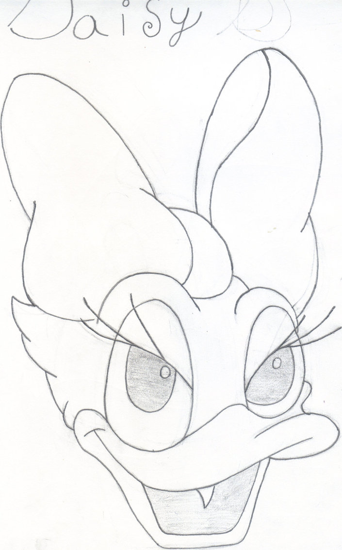 705x1134 Daisy Duck Sketch By Mangafan15
