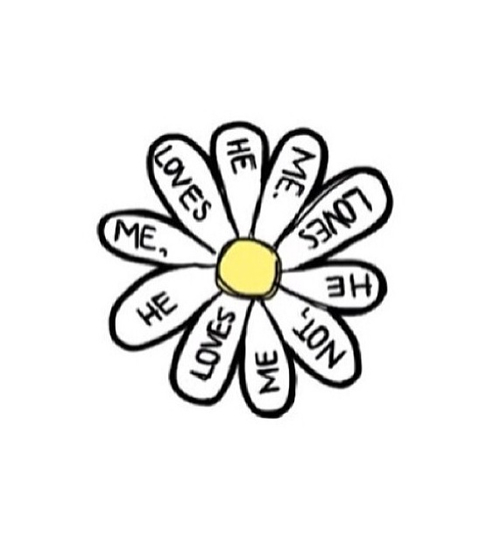 500x545 Daisy Sticker Tumblr Sass Overlays Tumblr Apliques