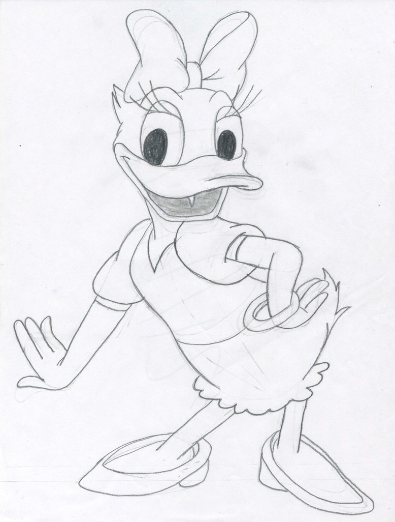 778x1026 Daisy Duck By Megaanimationfan