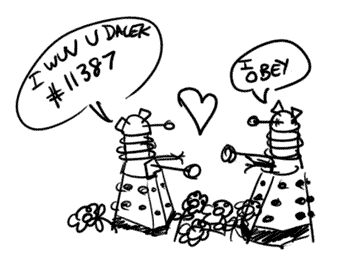 350x273 Daleks Of The Day Dalek Love
