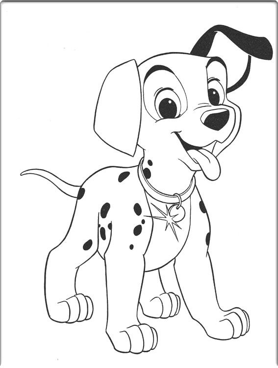 567x750 Dalmation Animal Coloring Pages 101 Dalmatians Coloring Pages