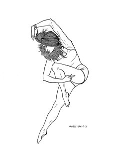 235x300 Dance Figure Drawings