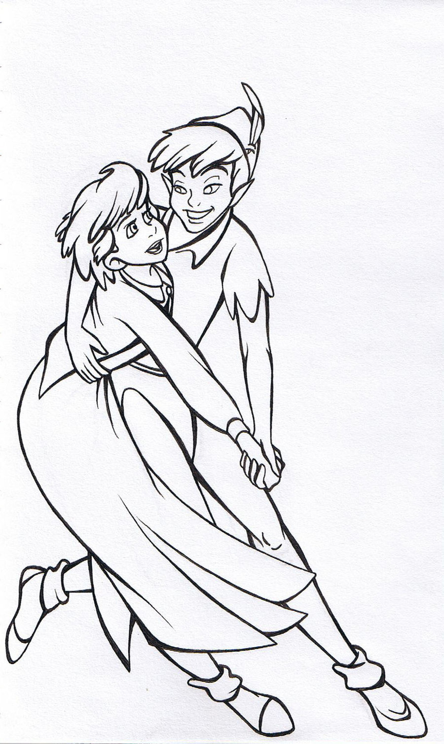 900x1508 Can I Have This Dance Line Art By Nonsensicle