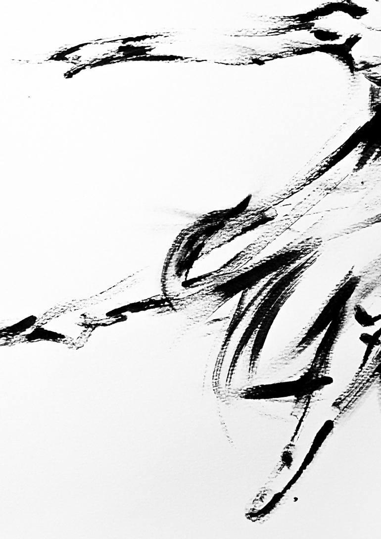 770x1089 Saatchi Art The Street Dancer Drawing By David Rabie