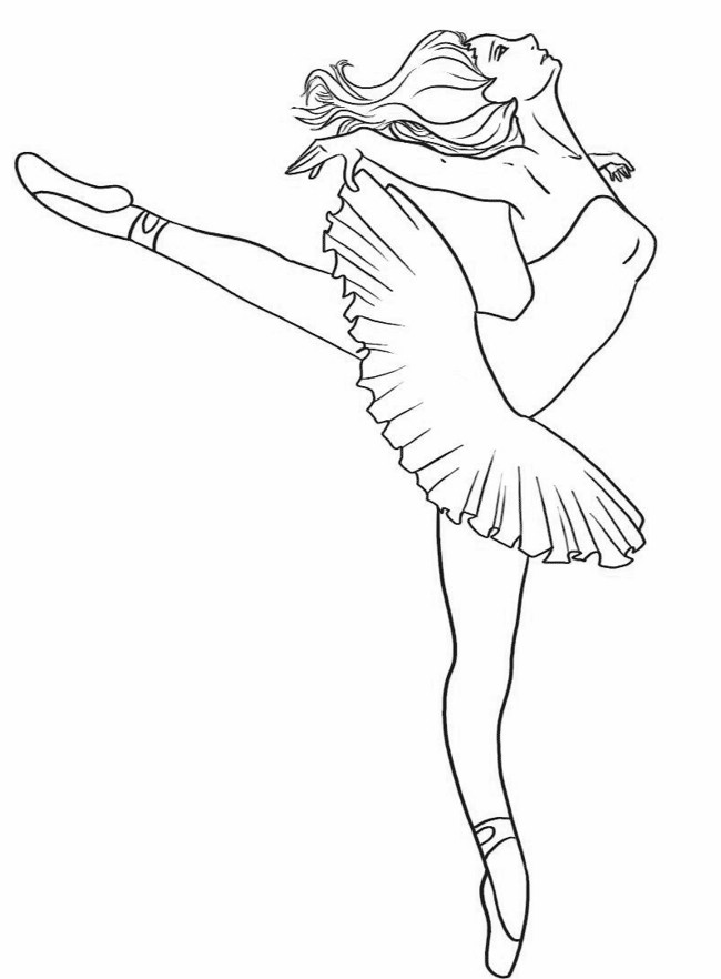 650x882 How To Draw A Ballerina Dancer Step 7 Costumes