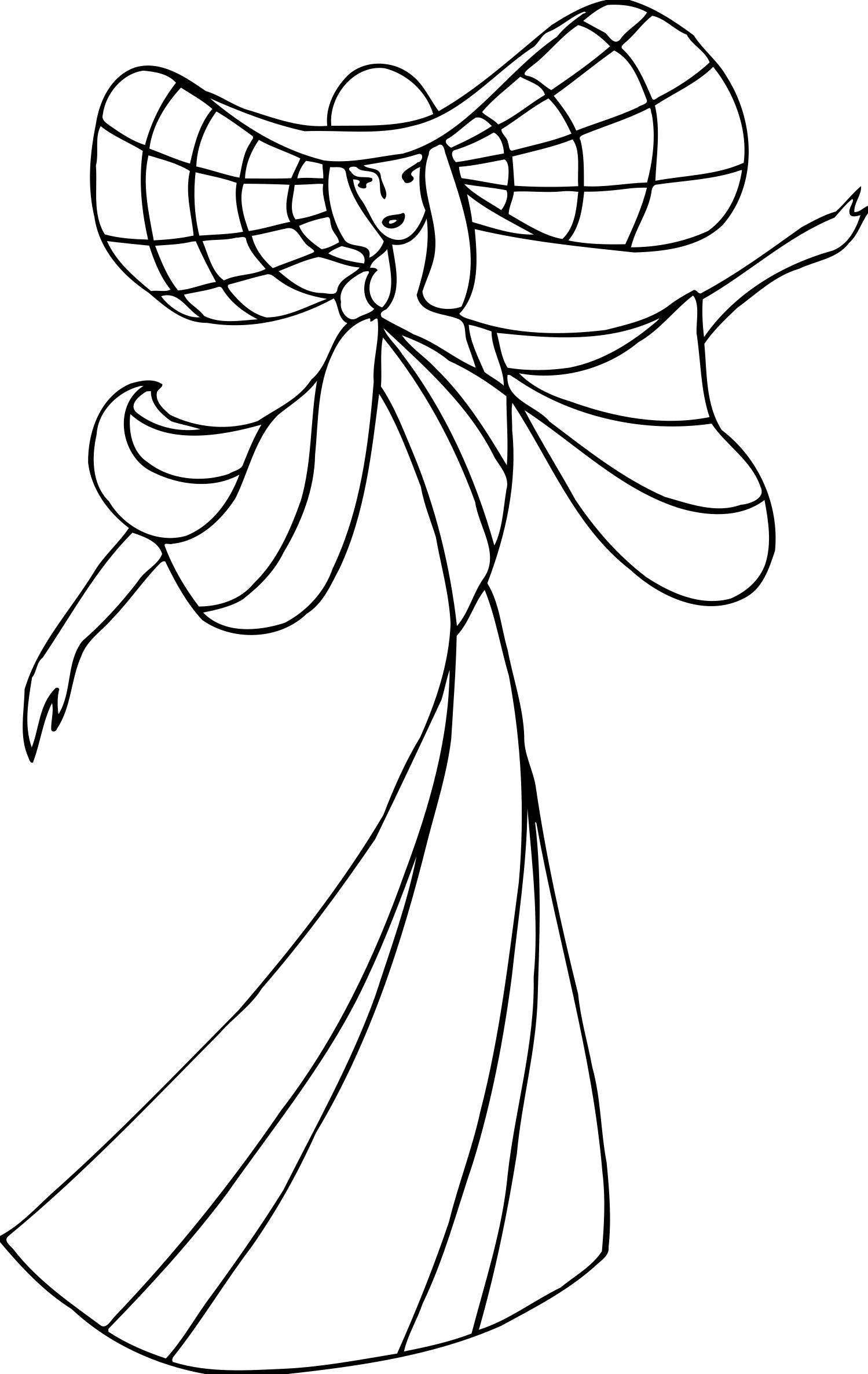 1499x2371 Dancer 17 Line Drawing Clipart
