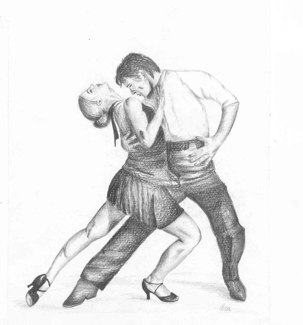 1024x1098 Salsa Dancers By Vereke