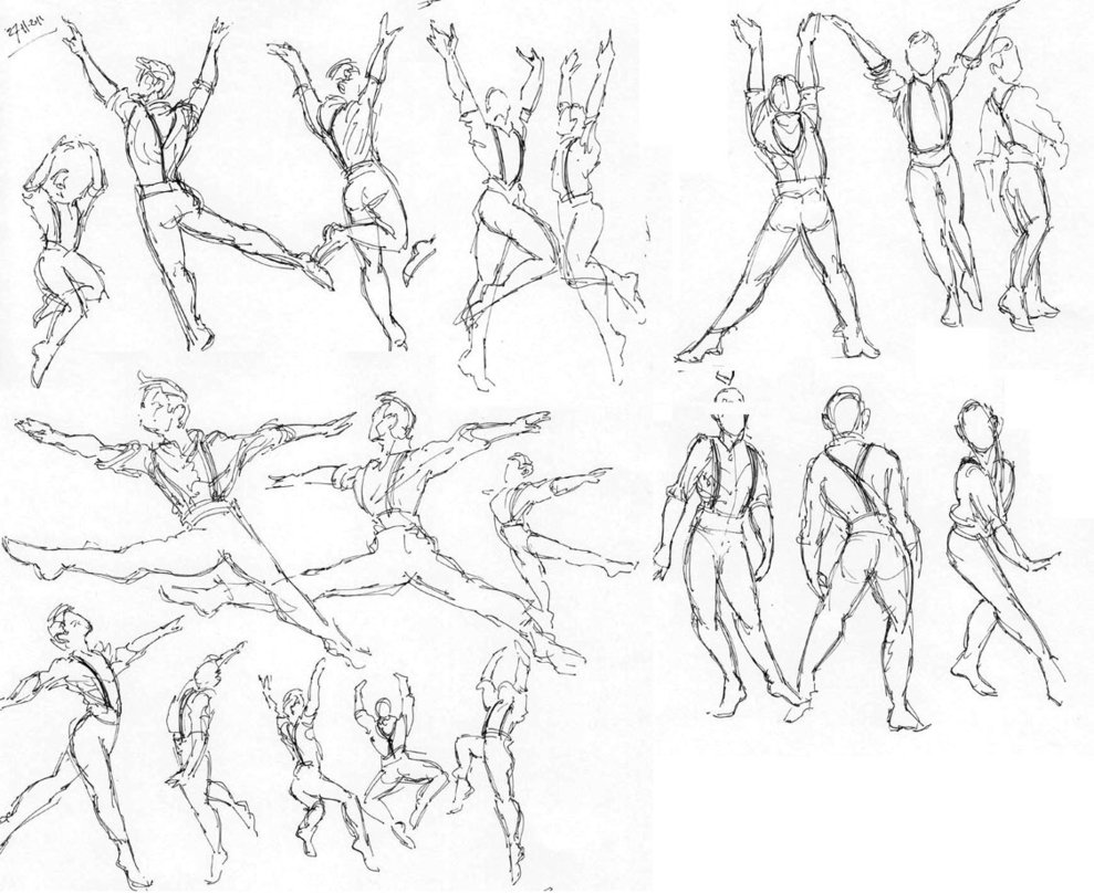 989x808 Ballet Dancers By Neumatic