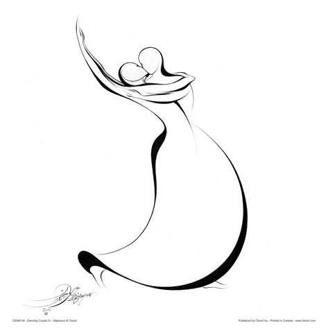 473x473 Dancing Couple Iv Dancing Couple, Art Prints And Prints