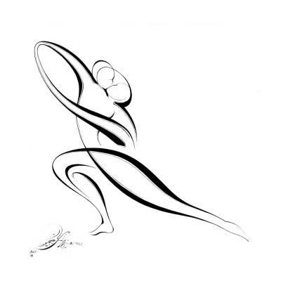 400x400 Dancing Couple Vii Art Print By Alijan Alijanpour