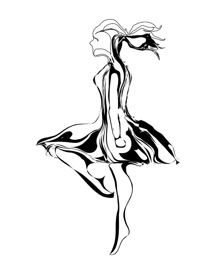 695x900 Irish Dancer Digital Art By Michael Lee