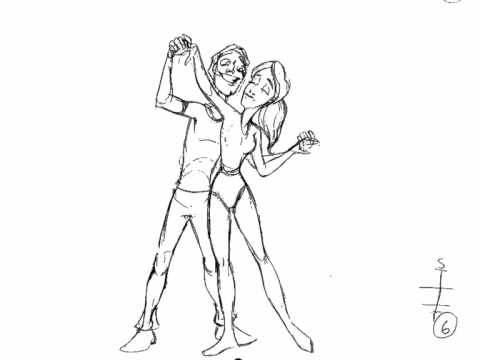 480x360 Dance Duet Animation