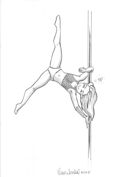 464x600 Art Show News Amp Commissions! Pole Dancing Adventures