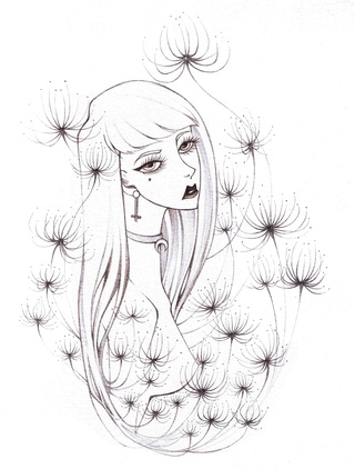 320x422 Dandelion Drawings On Paigeeworld. Pictures Of Dandelion