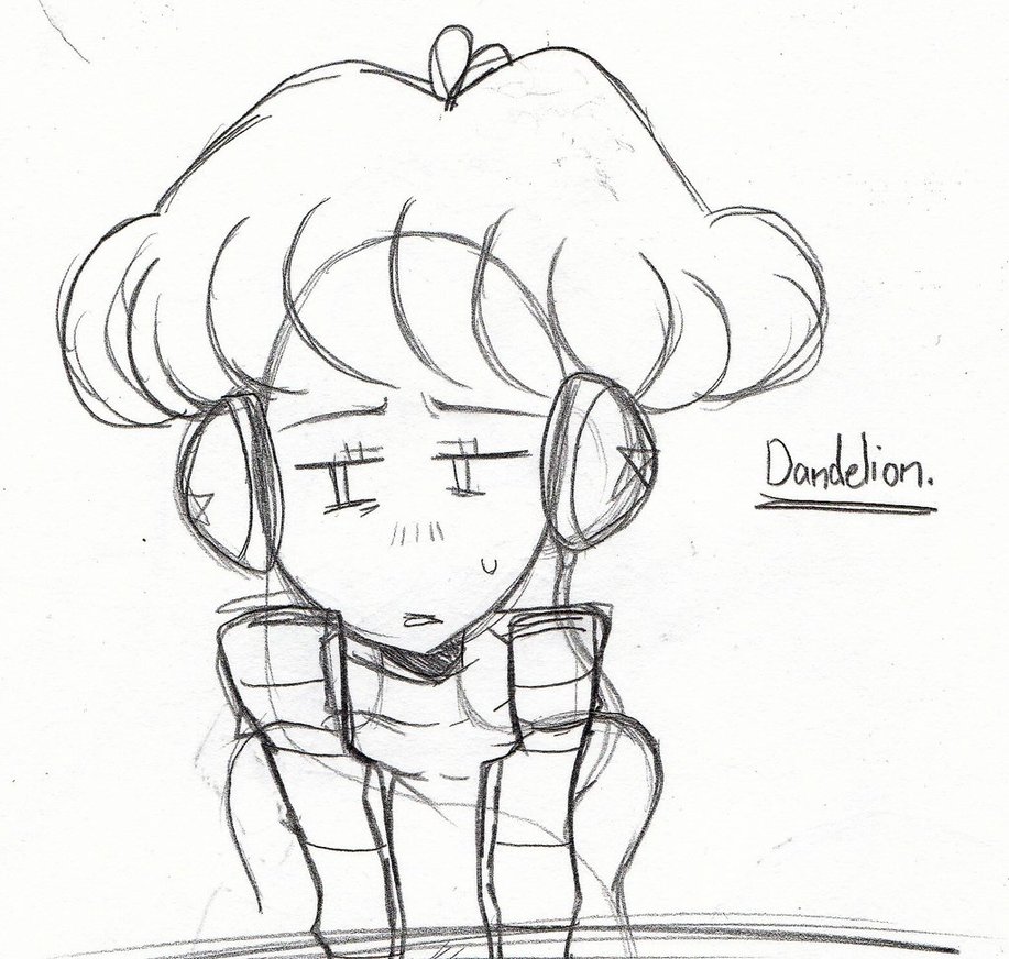 917x872 Dandelion. By Otakuretirada