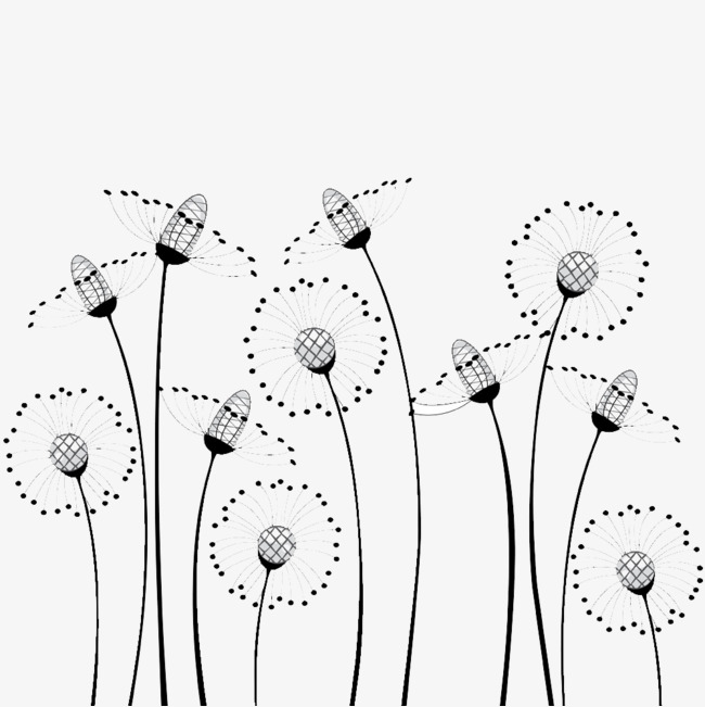 650x651 Purple Dandelion, Line, Cartoon, Jane Pen Png Image And Clipart