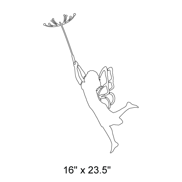 600x600 With Dandelion Seed Stencil