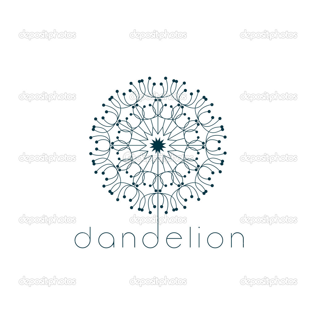 1024x1024 Dandelions Drawing