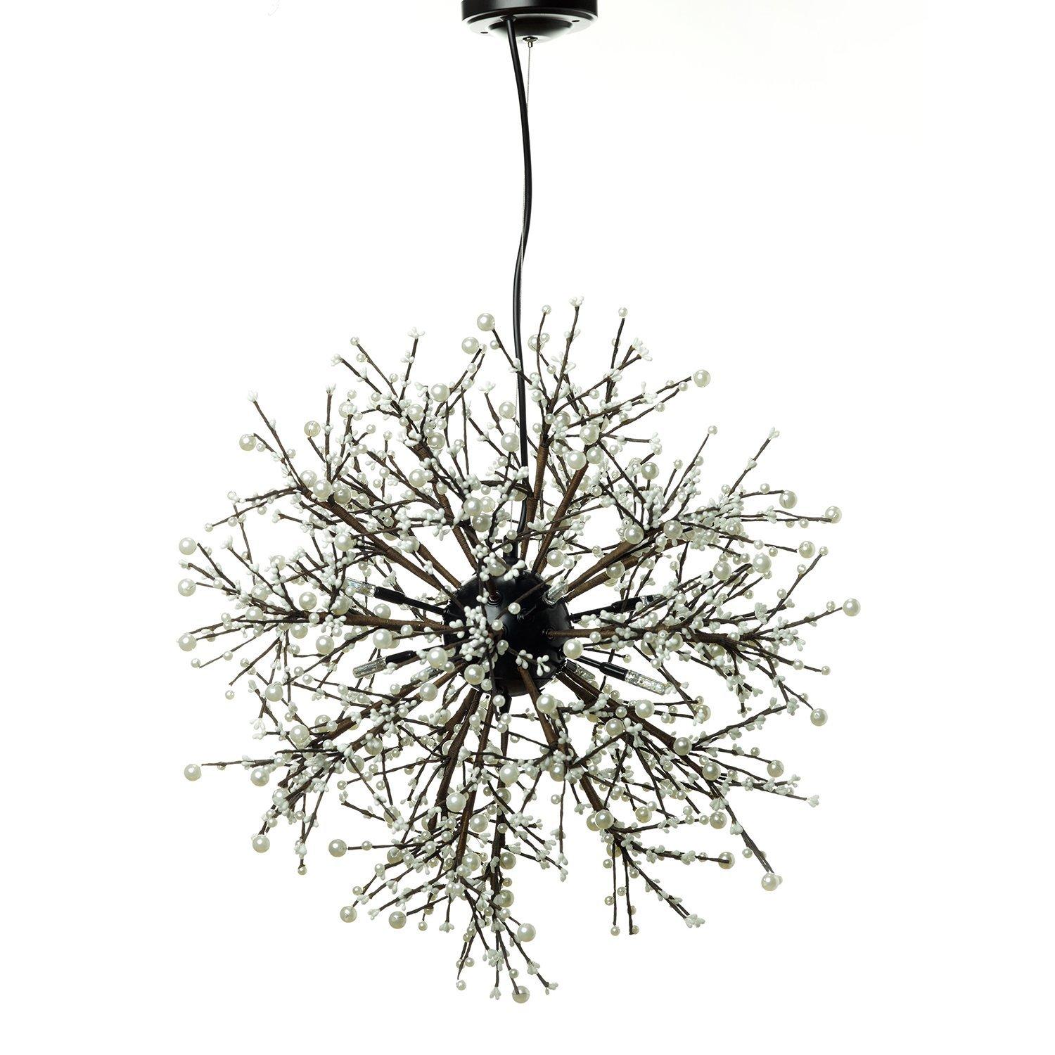 1500x1500 Creative Dandelion Chandeliers Firework Led Light Branch Pendant