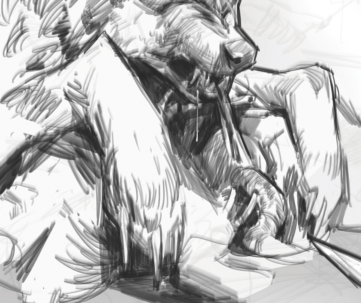 1200x1009 Learn From A Master Of Sketching By Tom Fox Photoshop, Tutorial