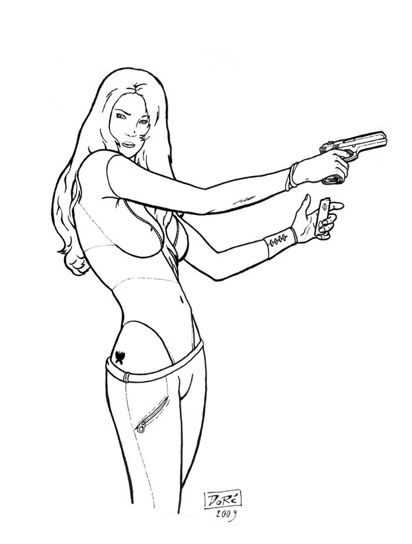 600x792 Dangerous Girl By Mattayou