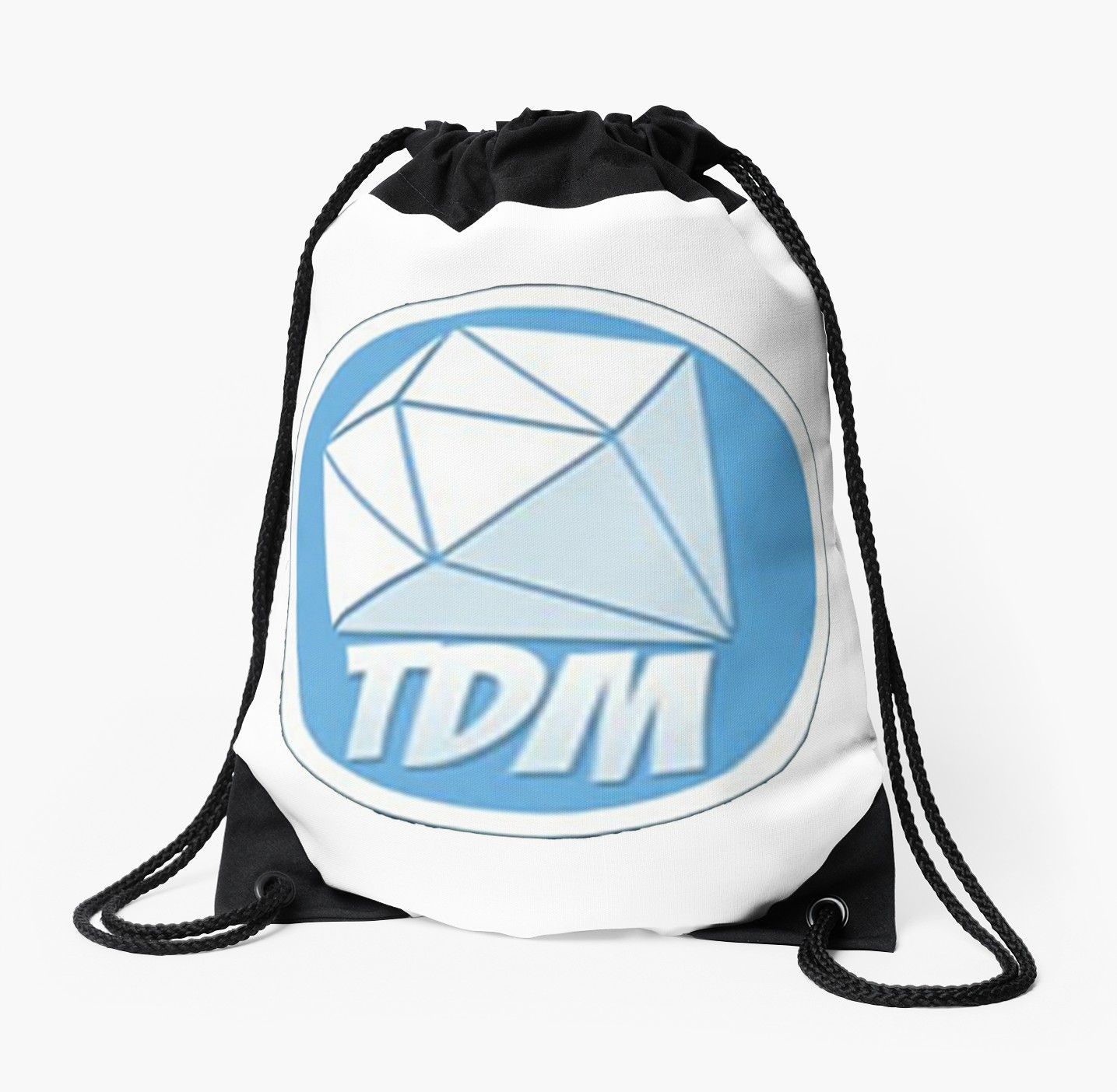 1435x1404 Dantdm Logo Merch! Drawstring Bags By Arthursfist Redbubble