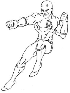 236x316 How To Draw Daredevil From Marvel Comics In Easy Steps Drawing