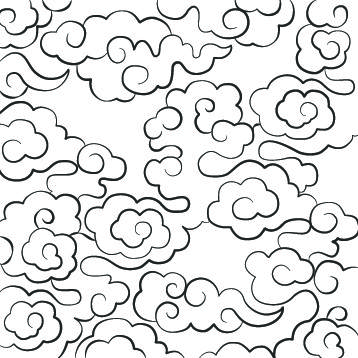 358x358 Gallery For Gt Swirly Cloud Drawings Doodles Cloud