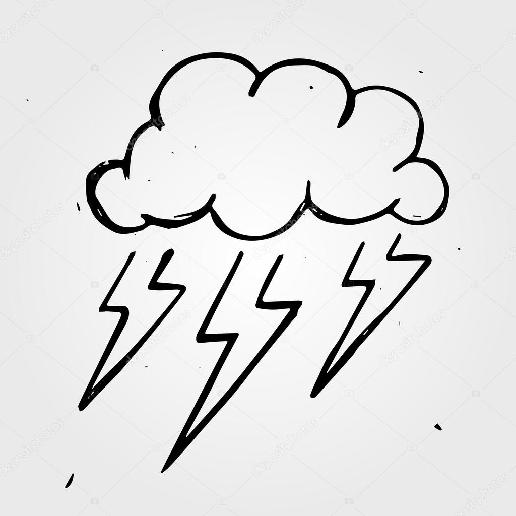 1024x1024 Drawn Cloud Storm