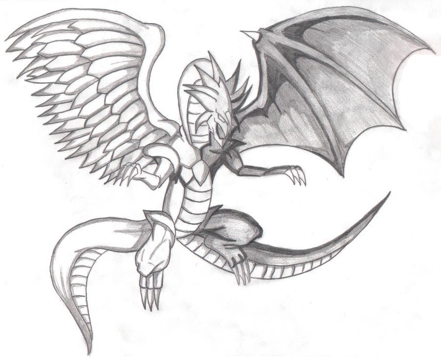 900x733 4000atk Light And Darkness Dragon