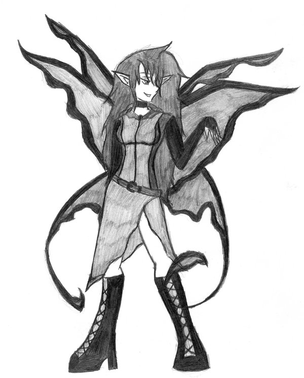 600x746 Dark Fairy Practice By Darkangel10003