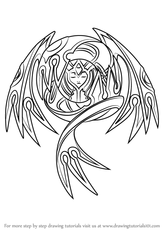 567x800 Step By Step How To Draw Dark Elf From Mega Man Zero