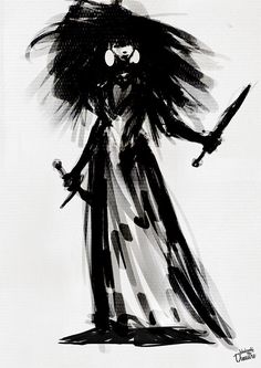 236x333 Character Design Dark Witch Fairy Character Design Rough