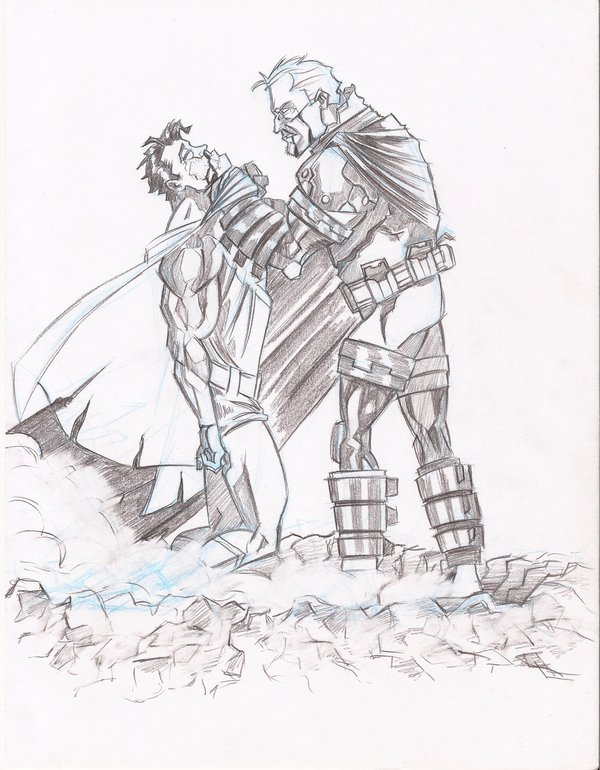 600x770 The Dark Knight Returns Batman Vs. Superman By Theurbs