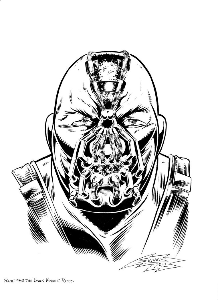 762x1047 Bane The Dark Knight Rises By Loranjskinkis