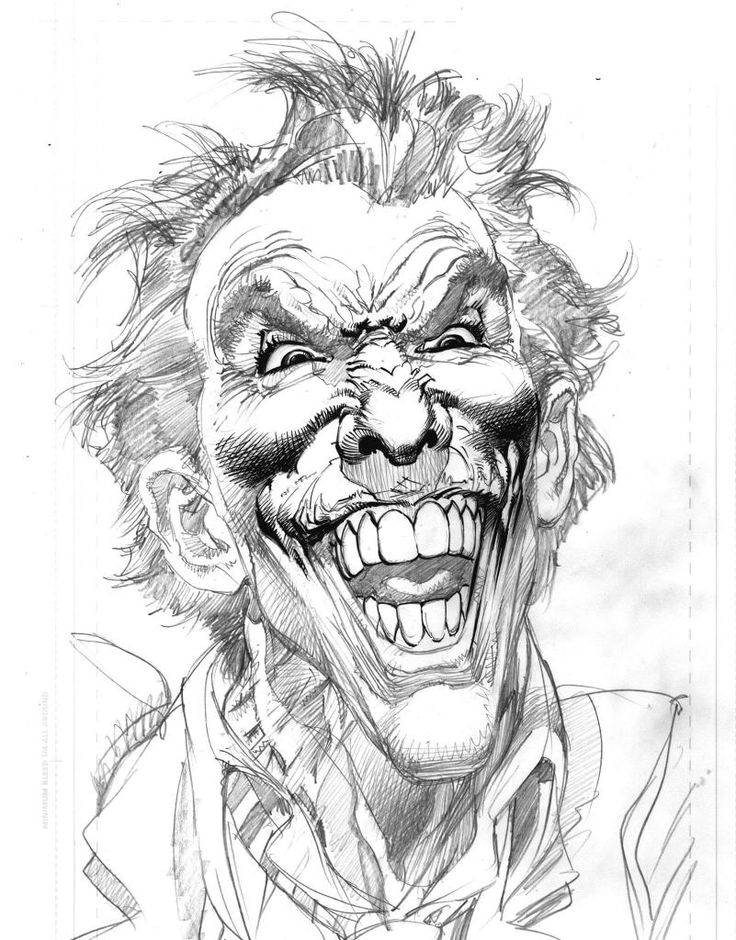 Dark Knight Joker Drawing at GetDrawings | Free download