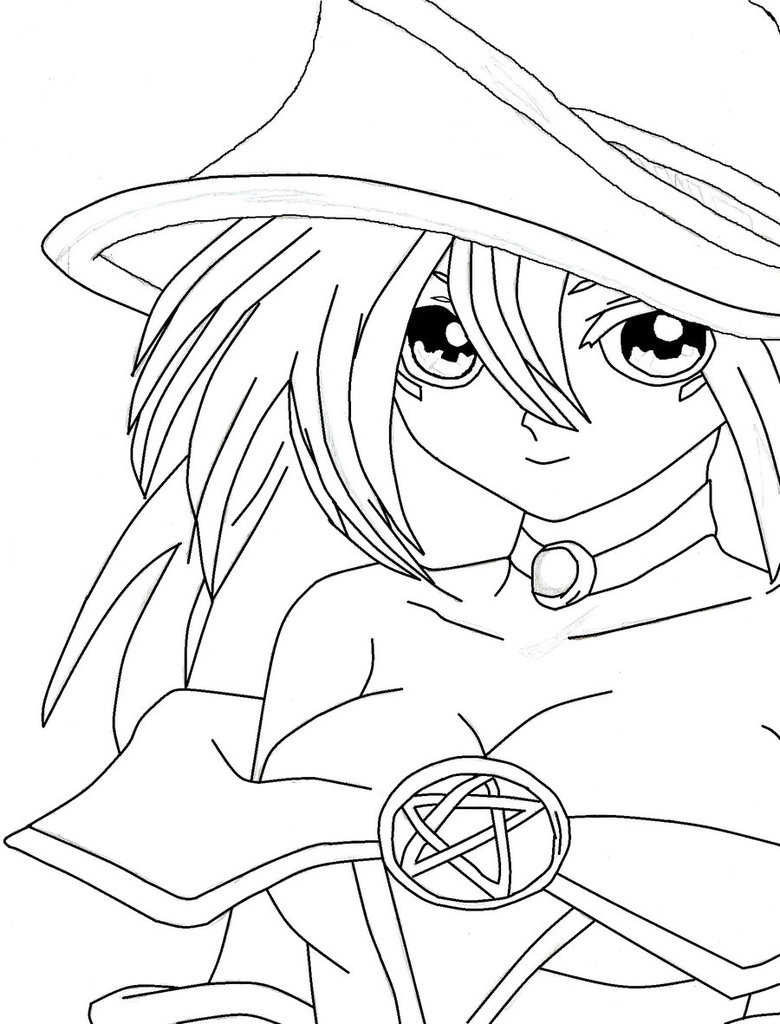 780x1024 Dark Magician Girl By D3nn0s
