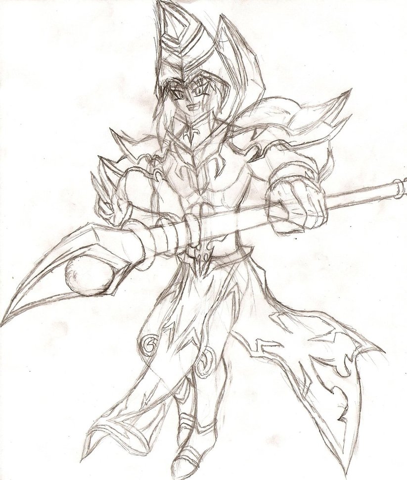 823x970 Dark Magician Yukio By Neonneoz