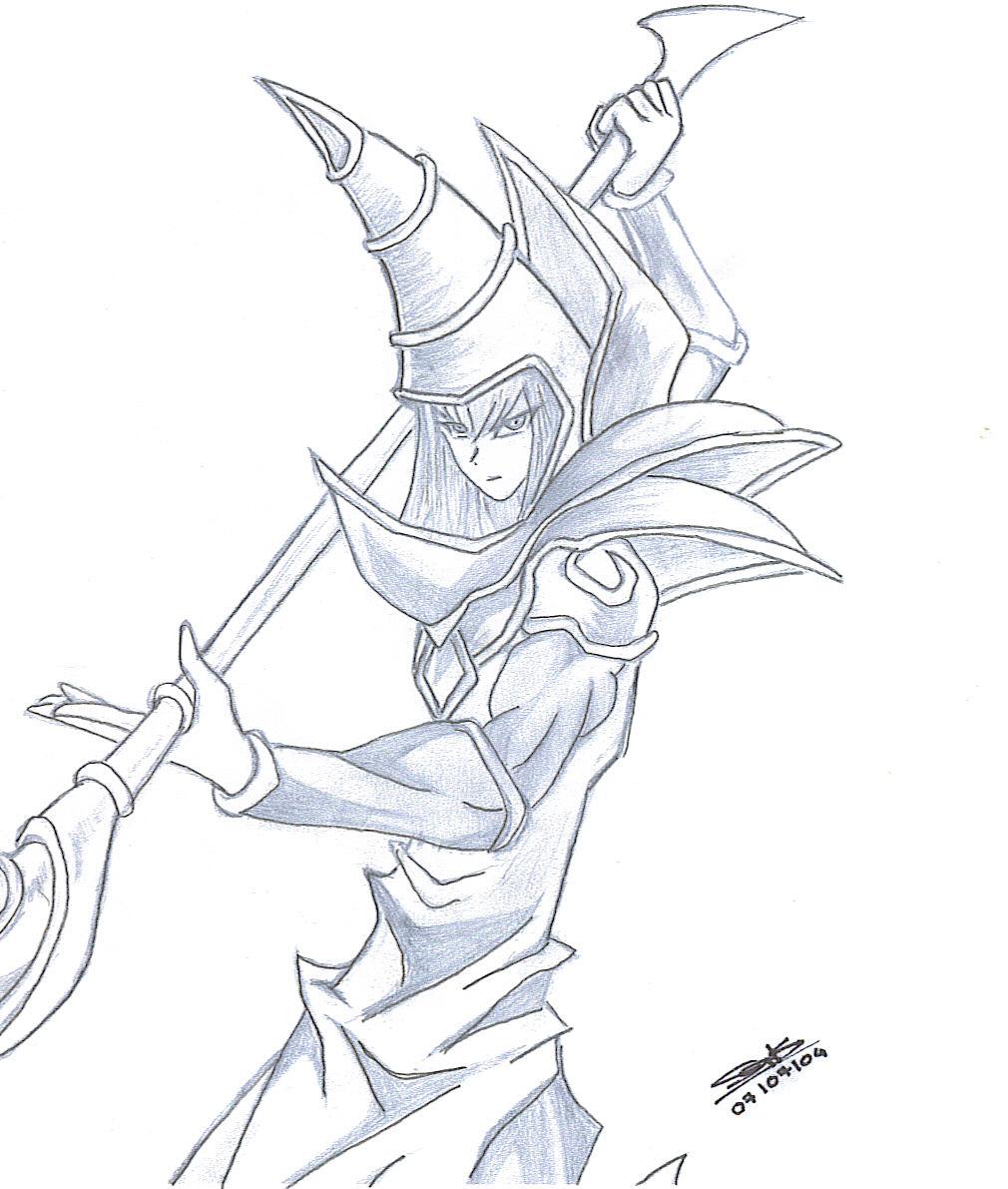 1010x1191 Dark Magician By Willel