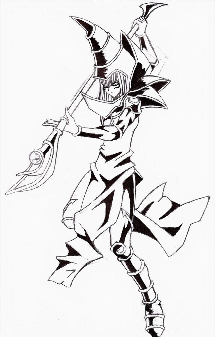 714x1118 Dark Magician By Yoskos