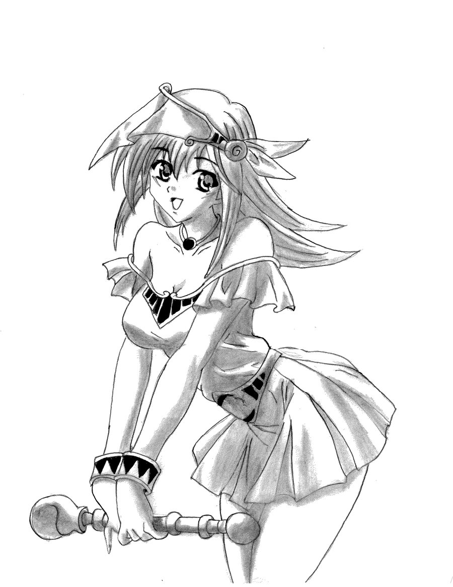 900x1165 Dark Magician Girl Egyptian By Lordxemnas