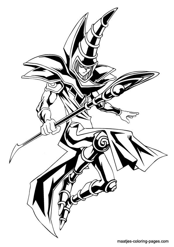 595x842 Dark Magician Tattoo