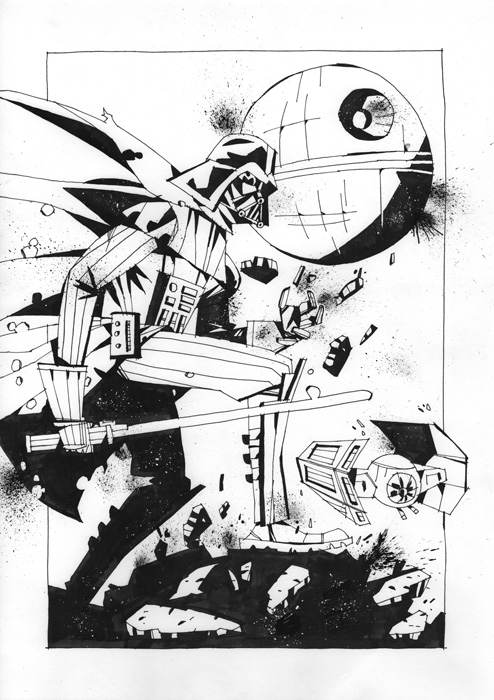 494x700 Darth Vader By J0n Lankry