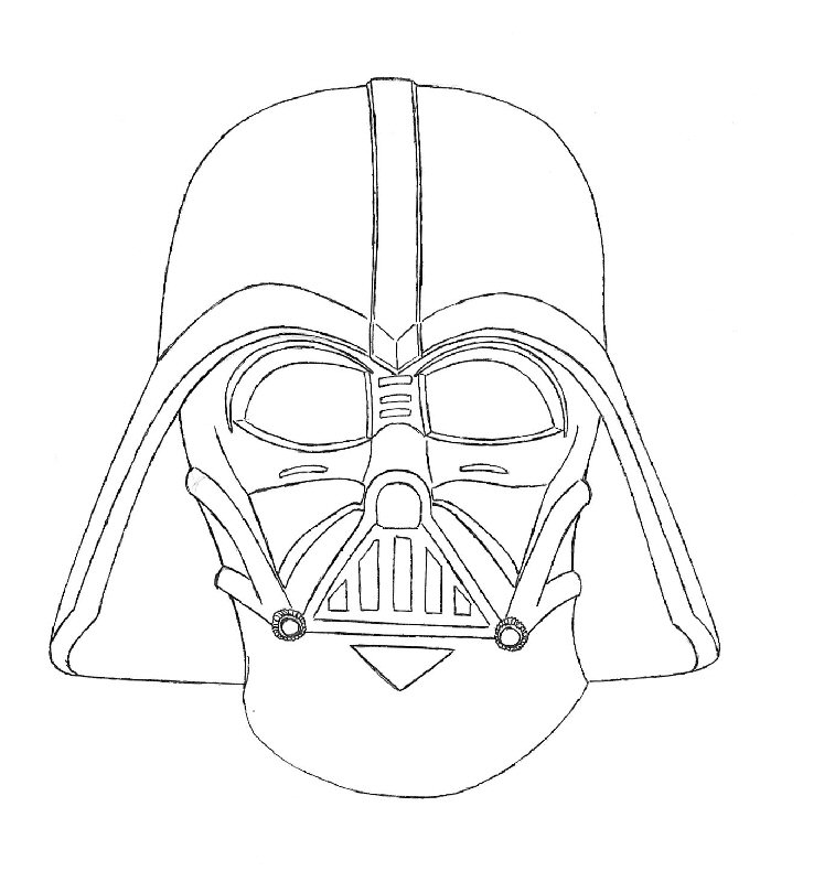 757x800 Related Pictures Darth Vader Coloring Book Drawing Car Pictures